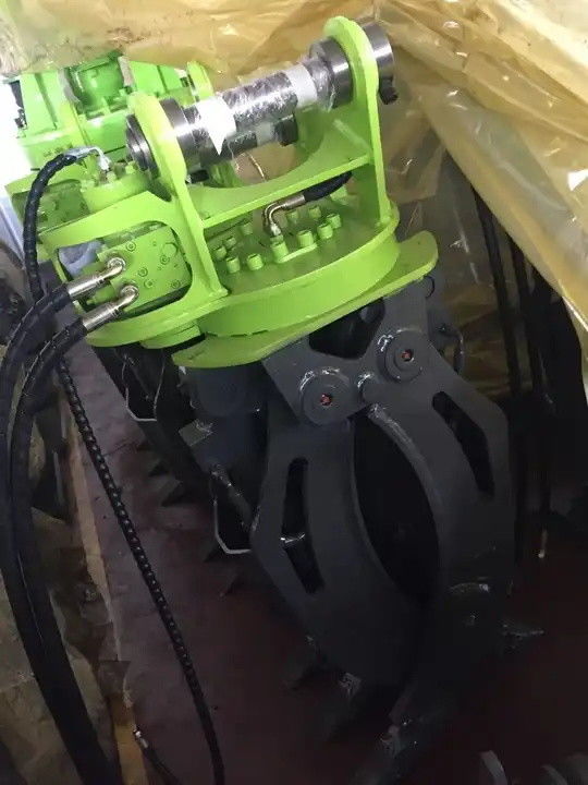 Voll 360 Grad Bagger Log Greifer Hydraulischer Rotator geeignet für 1-45t Bagger