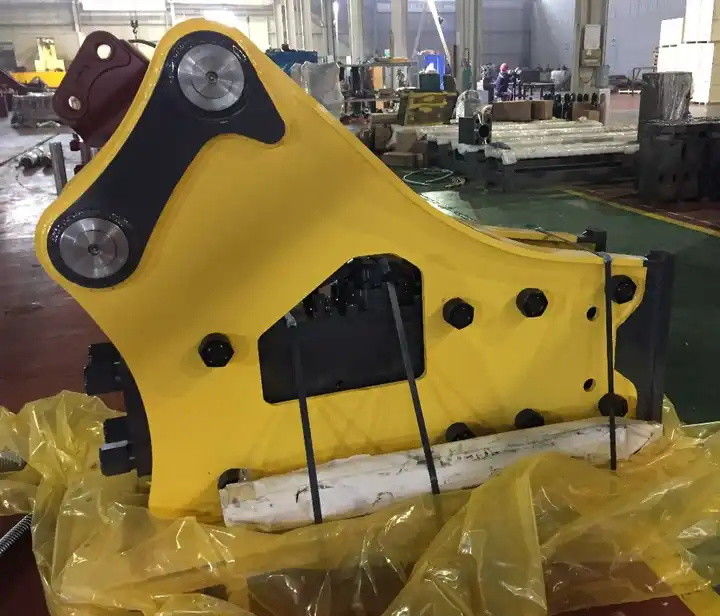 Seitentyp Steinhammer Bagger 100kg-500kg Hydraulikbrecher für Minibagger