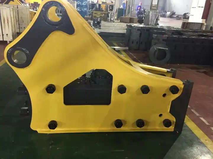 Seitentyp Steinhammer Bagger 100kg-500kg Hydraulikbrecher für Minibagger