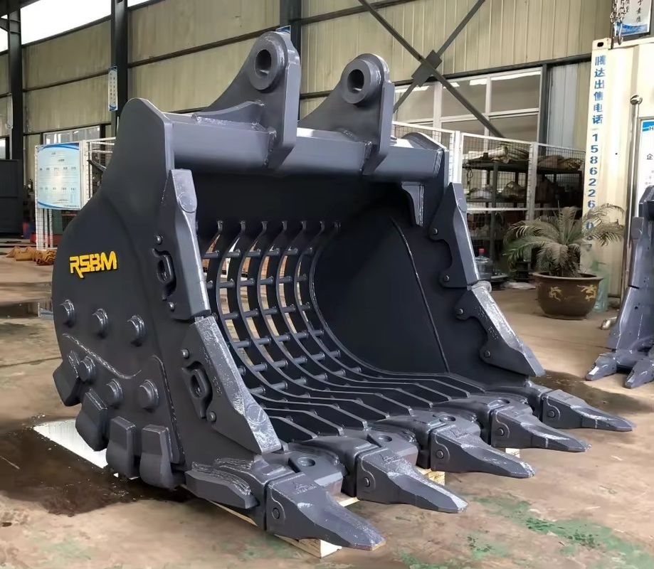 Schwermaschine Land-Grading Teile Q355 Skelett Eimer für 1-80T Bagger
