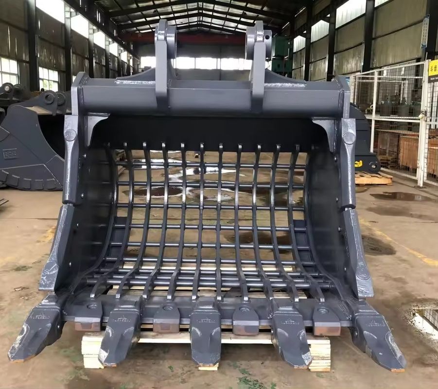 Schwermaschine Land-Grading Teile Q355 Skelett Eimer für 1-80T Bagger