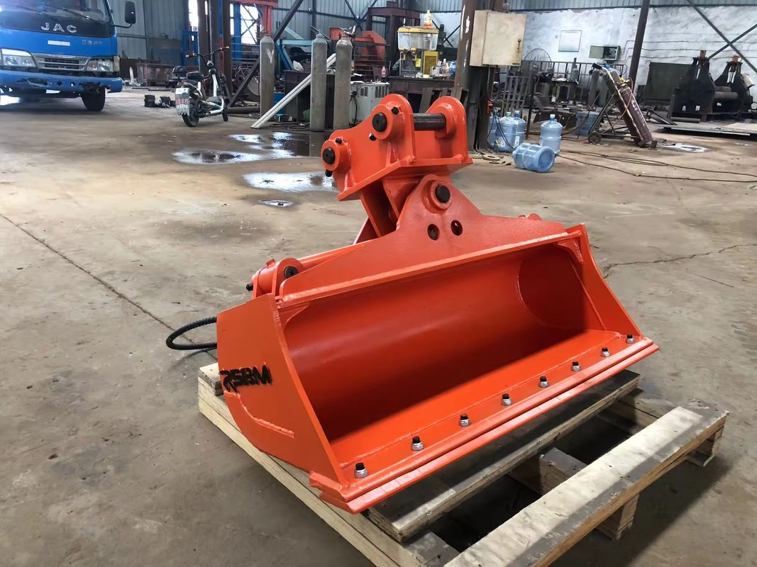 Fabrikverkauf 45 Grad Minibagger Neigung Eimer 2000mm Breite Anordnung für 90 Grad Neigung