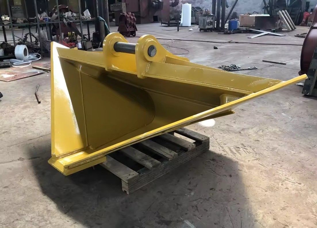 Anpassbarer Bagger-Grabenbehälter Anwendungsgröße 60-90cm Oberbreite 30cm Doppelzähne