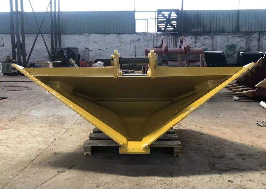 Anpassbarer Bagger-Grabenbehälter Anwendungsgröße 60-90cm Oberbreite 30cm Doppelzähne