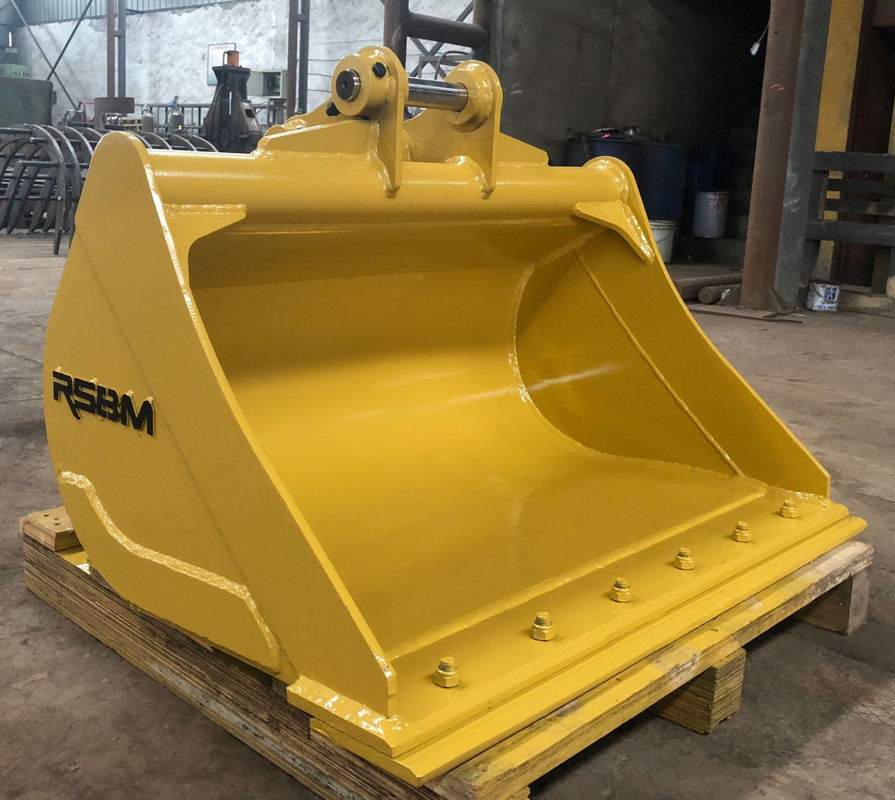 Fundamentarbeits-Backhoe-Maschine Schlammbügel in Originalfarbe oder auf Wunsch des Kunden