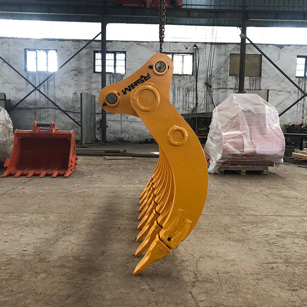 Ausgrabungsmaschine Wurzelrack Landräumung vereinfacht mit Bodengreifklauen 300-10000