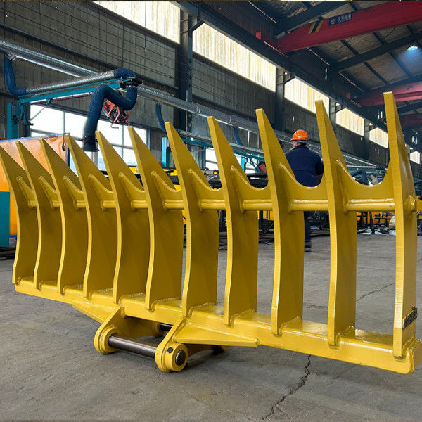 1200 mm-2400 mm Breite Traktorwurzelgreifreicher für Landversandleistung