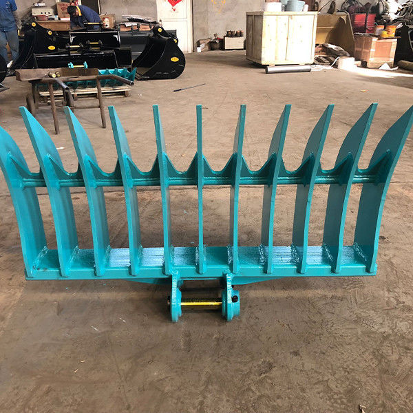 Landräumung und Graber Wurzelgreifmaschine Graber Tine Rake ist die perfekte Wahl